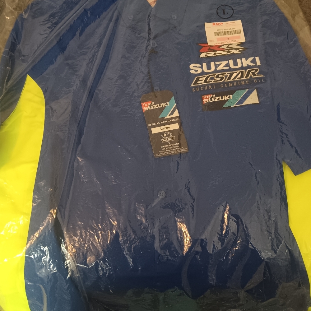 A Suzuki motorcycle shirt